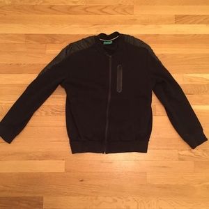 Black Bomber Jacket